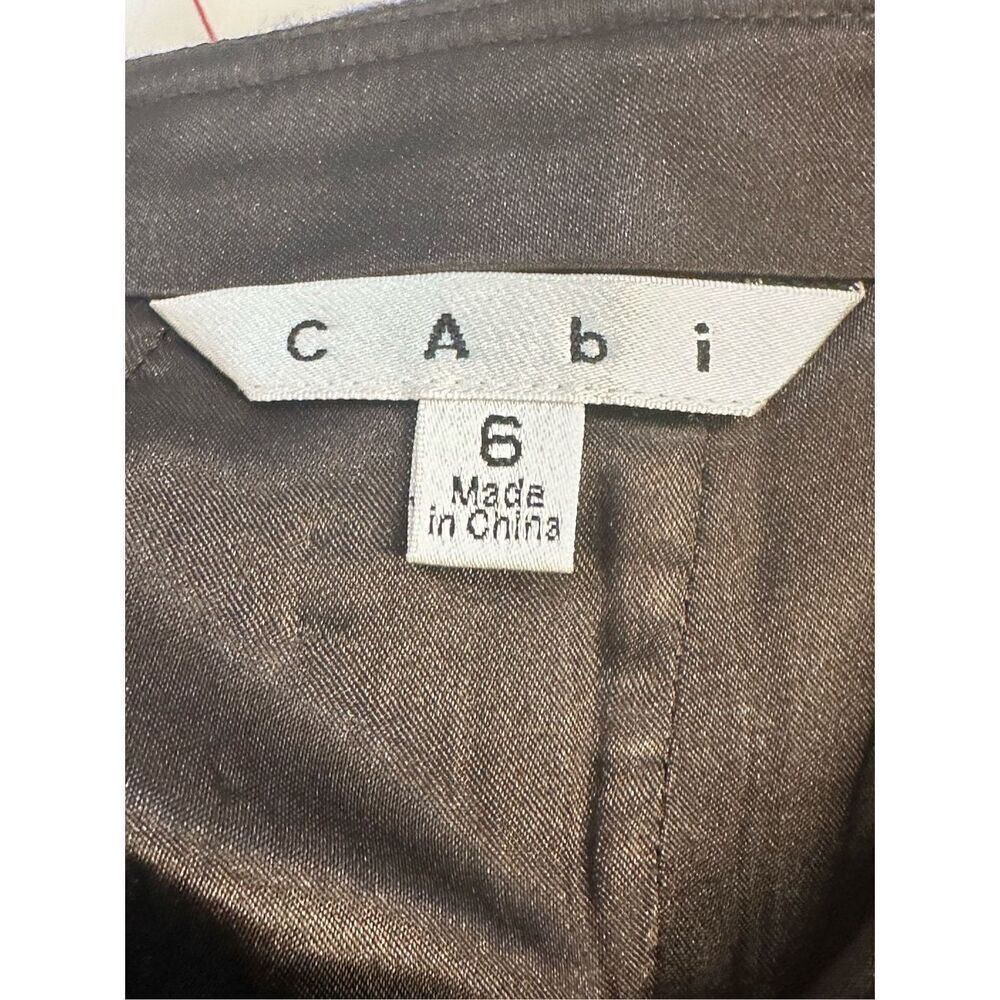 Cabi size 6 Heritage Plaid Pleated Skirt Ruffle Wool Blend Preppy - Picture 4 of 6